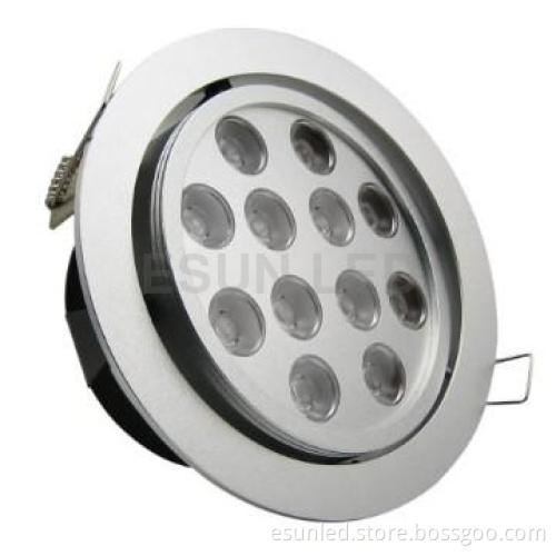 12W LED downlight 960LM Aluminum 6063T5 CE&RoHS